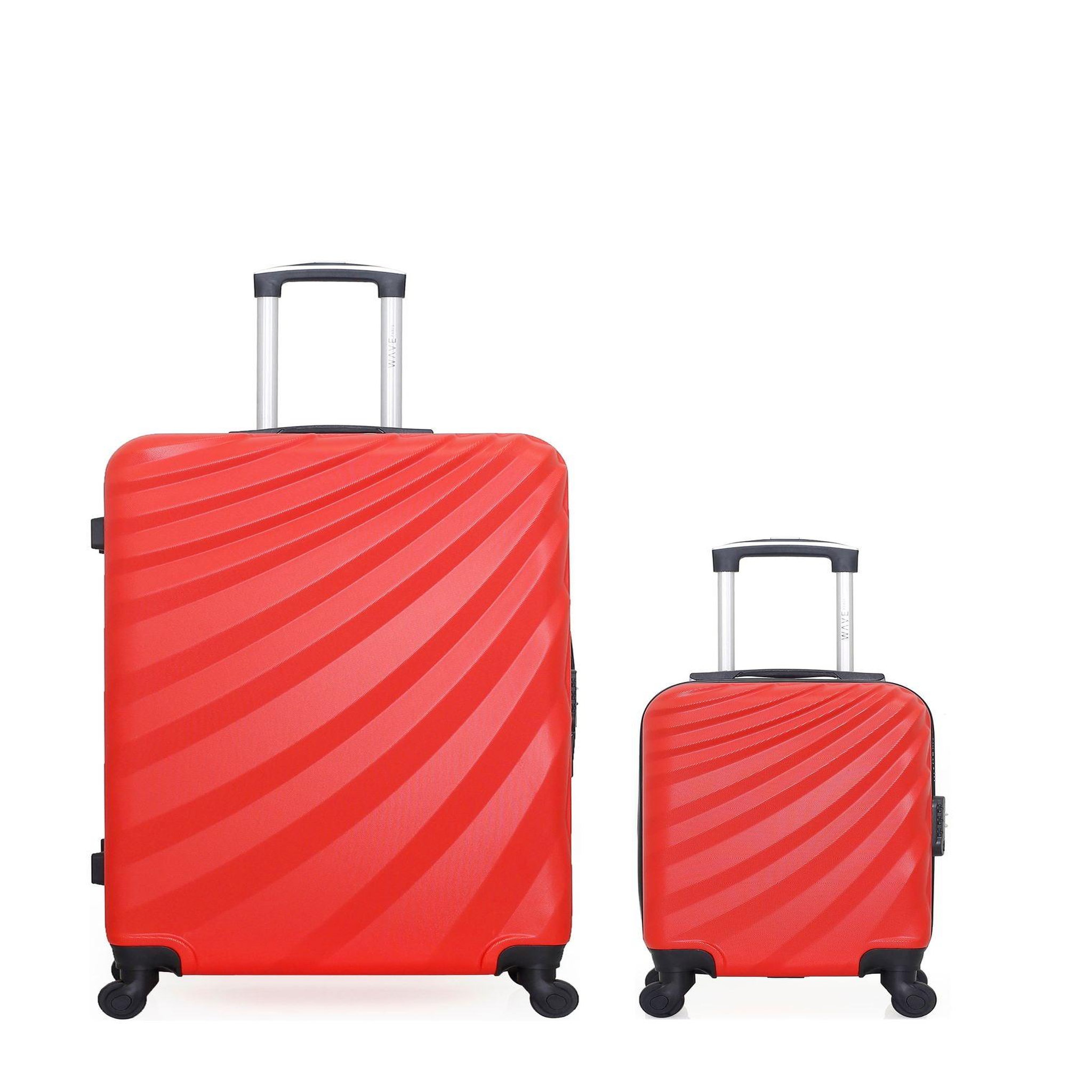 WAVE PARIS WAVE PARIS - LOT DE 2 - Valises grand format et cabine XXS DANUBE