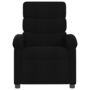 Voir la diapositive 5 : VIDAXL Fauteuil de massage inclinable Noir Tissu