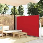 VIDAXL Auvent lateral retractable 140 x 300 cm Rouge
