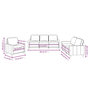 Voir la diapositive 6 : VIDAXL Ensemble de canapes 3 pcs avec coussins Noir Tissu