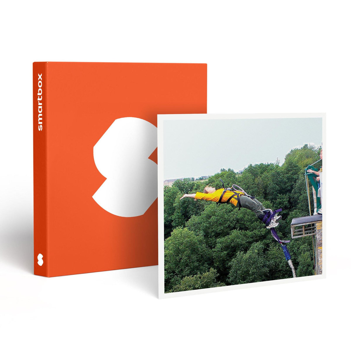 Smartbox Stage de 3 sauts à l'élastique au viaduc de Saint-Georges-le-Gaultier avec certificat et souvenir - Coffret Cadeau Sport & Aventure