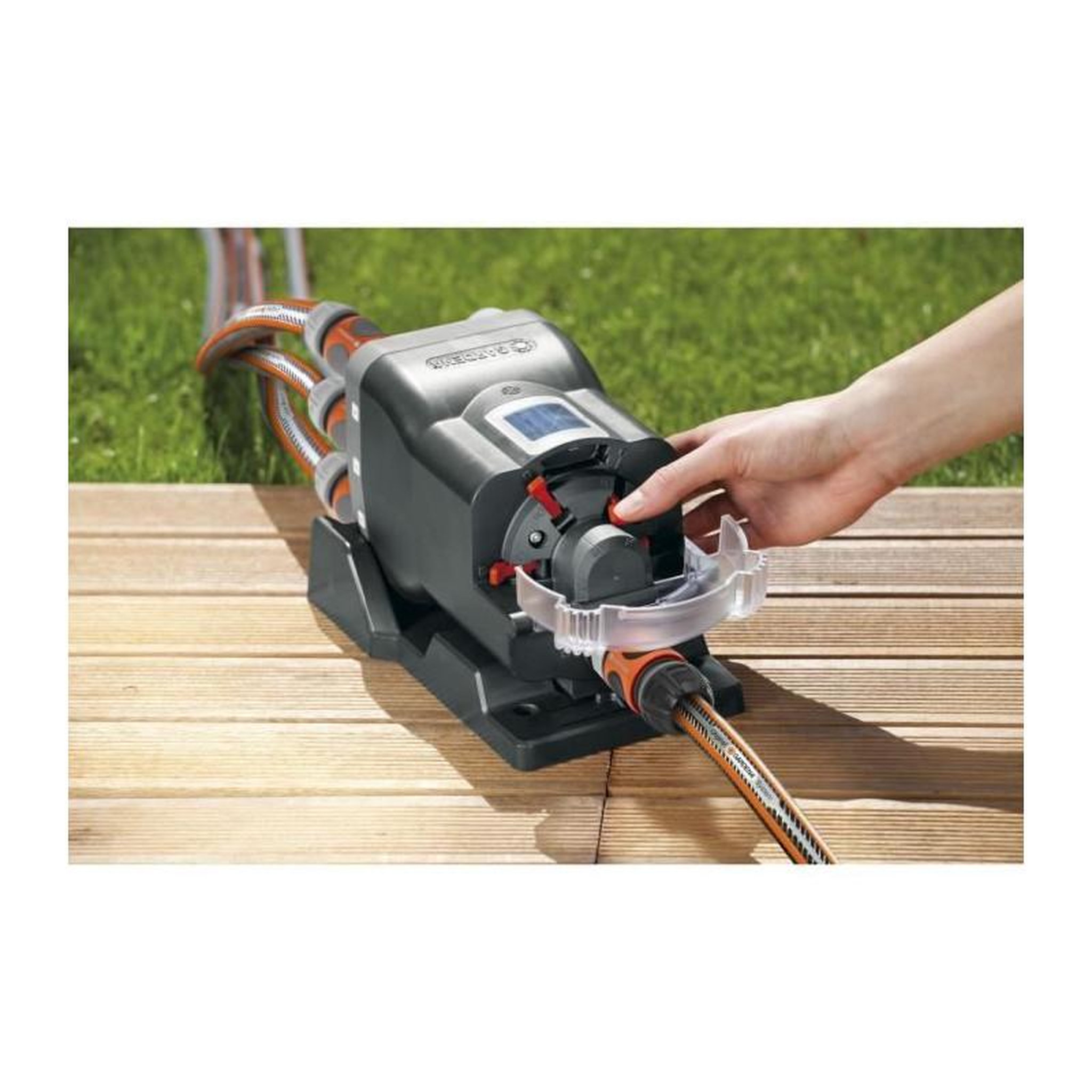 Voir la diapositive 2 : Gardena GARDENA Selecteur automatique - 6 sorties deau independantes - Connexion unique GARDENA - Kit raccordement complet - 8193-20