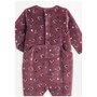 Petit Béguin Pyjama bébé en velours Petite Plume