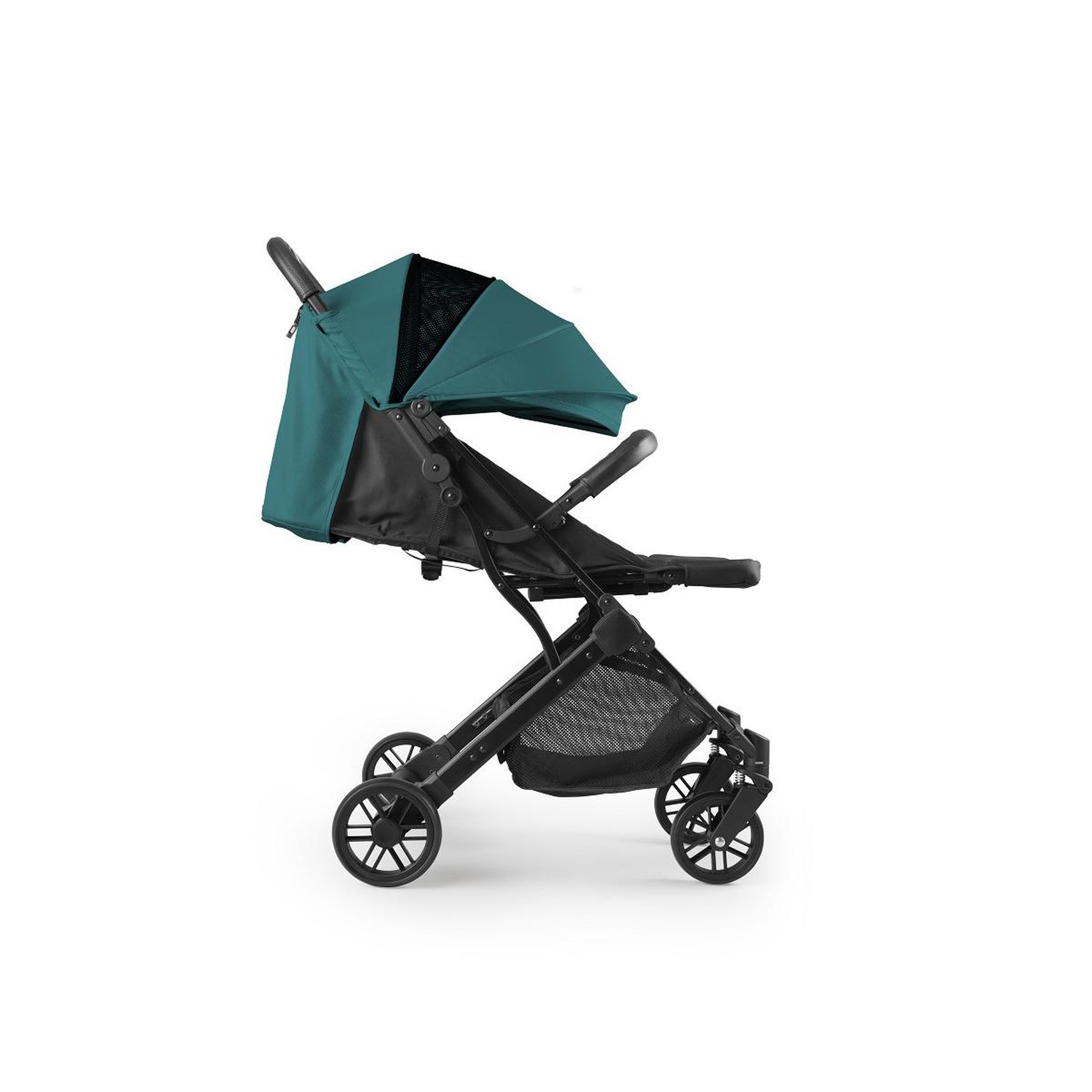 Voir la diapositive 3 : INTERBABY Poussette Mod. Minimum Space Plus Vert
