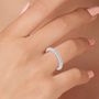 Voir la diapositive 2 : SC CRYSTAL Bague taille 56 SC Crystal ornée de Cristaux scintillants