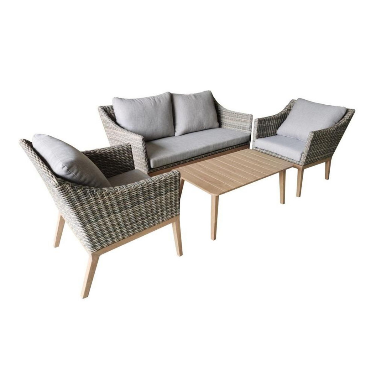 Proloisirs Salon de détente Vigo II - naturel (set complet)