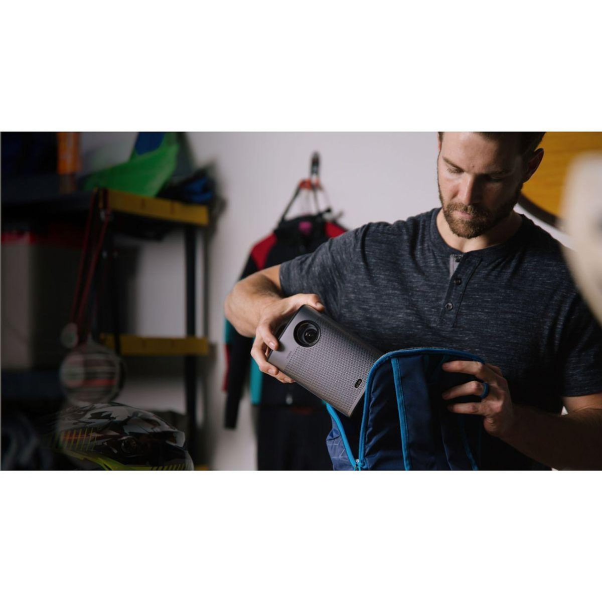 XGIMI Vidéoprojecteur portable Halo+ Google TV intégré