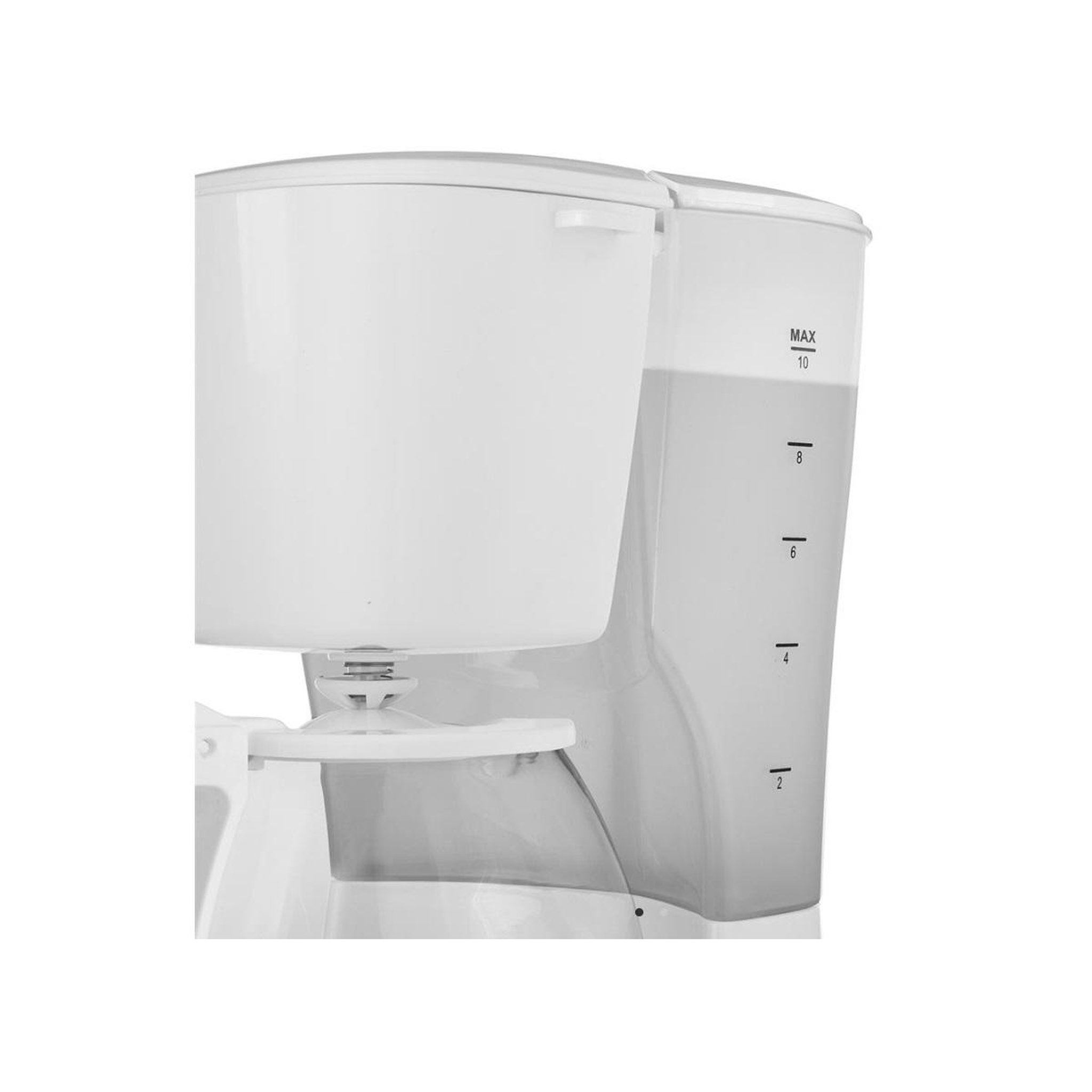 Voir la diapositive 2 : TRISTAR Cafetière filtre 12 tasses 750w blanc - cm-1252