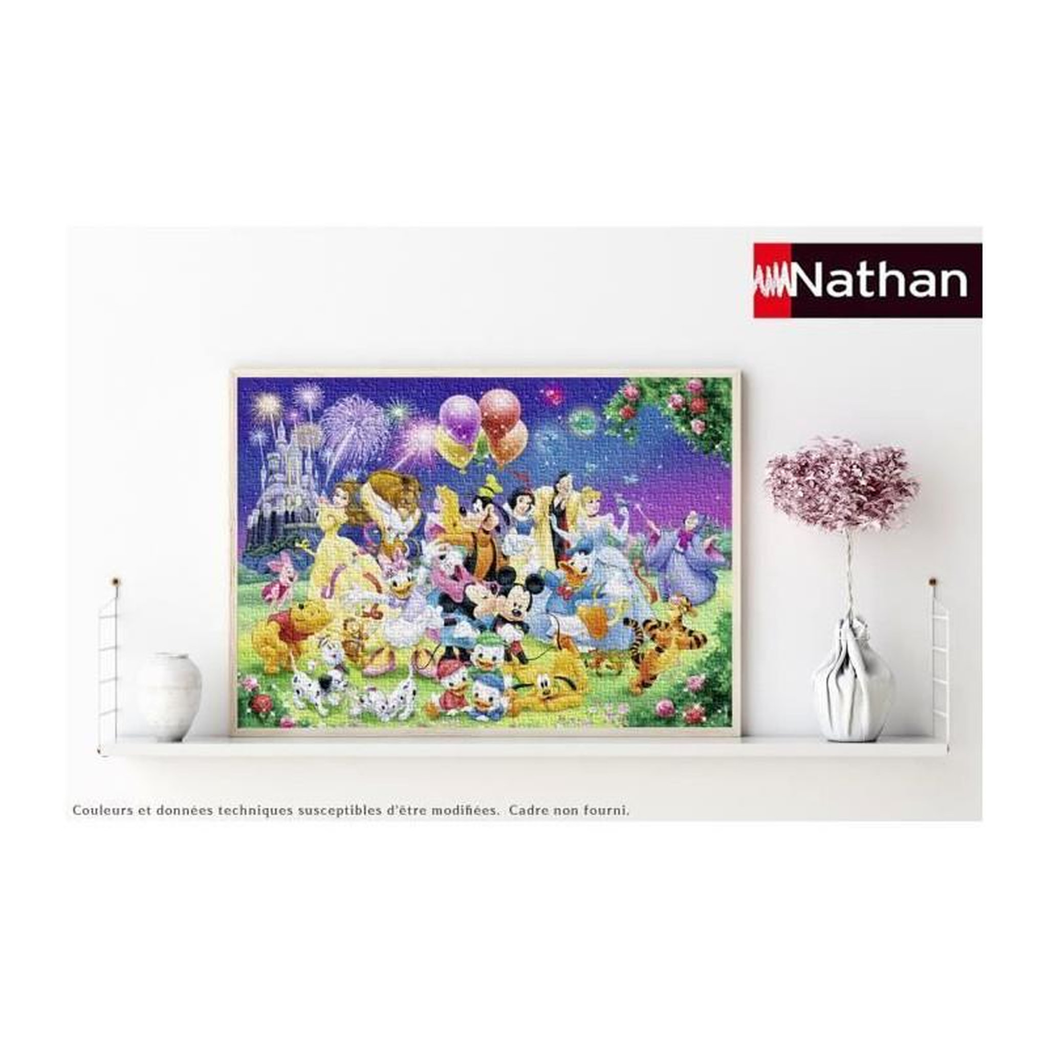 Voir la diapositive 3 : RAVENSBURGER Kit peinture par numéros enfant Stitch Disney 18x24 cm activité créative détente – Dès 7 ans – Ravensburger