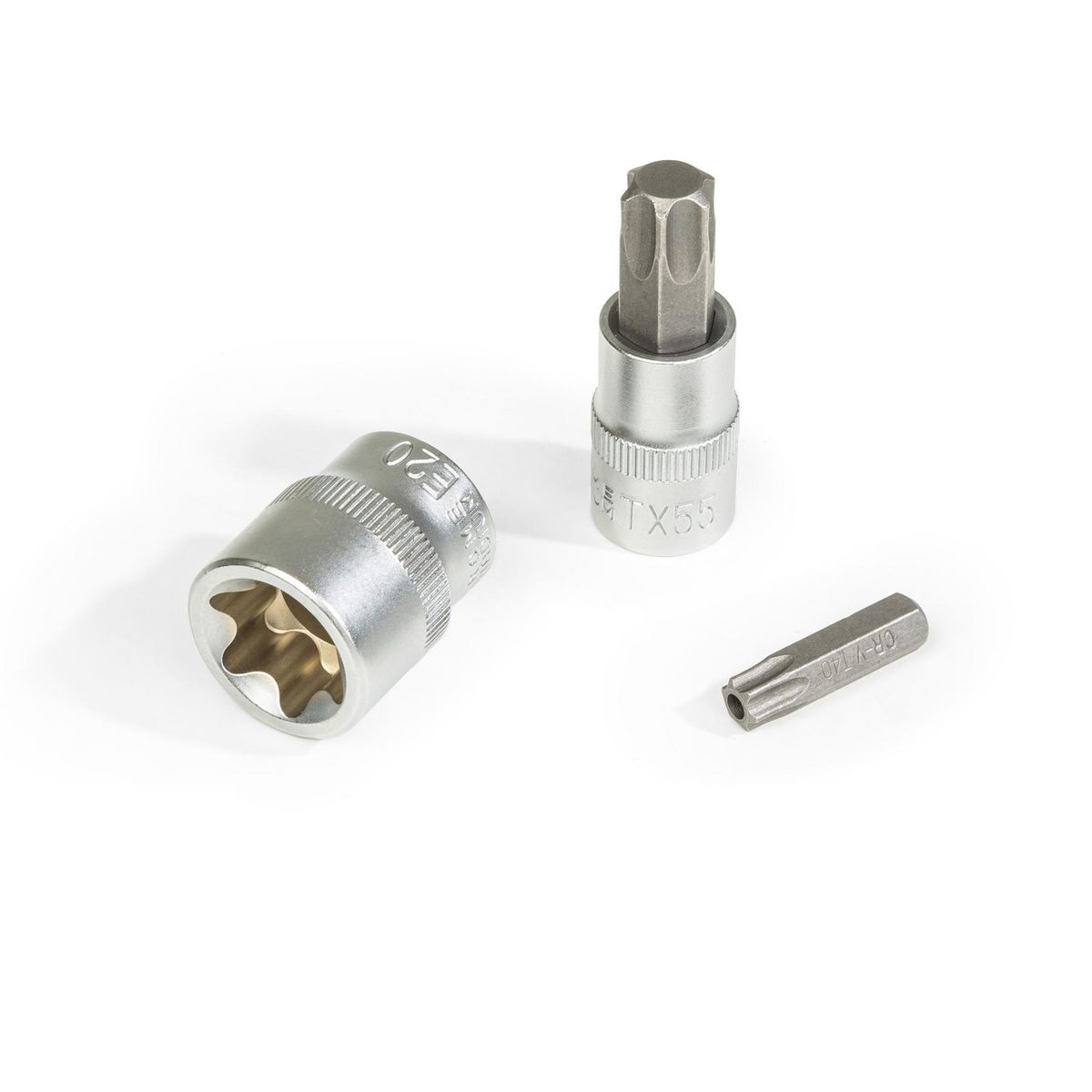 tectake Coffret à Outils avec 34 Pièces en Acier Chrome Vanadium