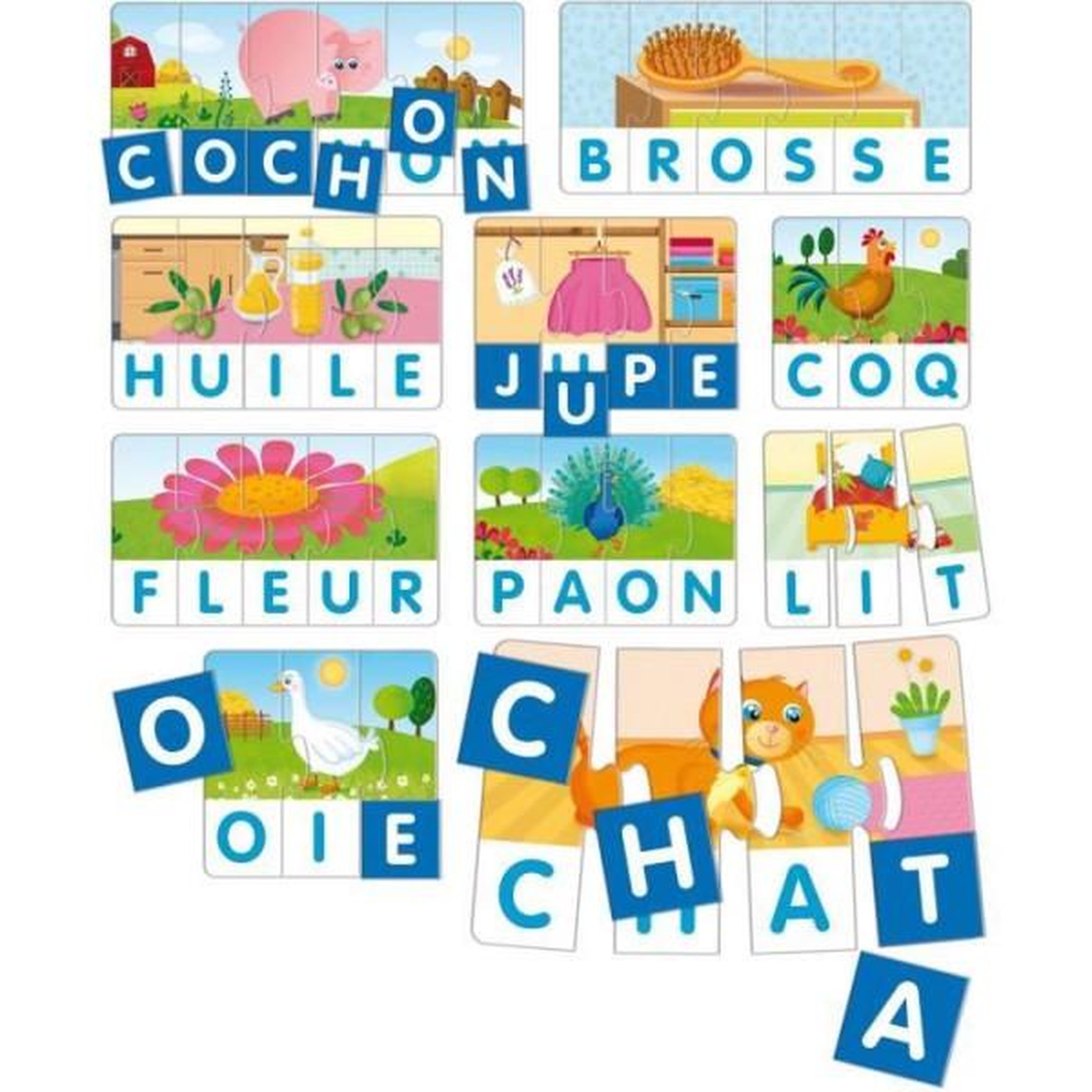 Voir la diapositive 3 : LISCIANI GIOCHI Lettres et mots - carotina - apprendre a lire et a écrire simplement - lisciani