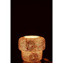 Voir la diapositive 3 : Paris Prix Lampe à Poser Mosaïque  Ruthie  26cm Beige