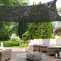Voir la diapositive 5 : ID MARKET Voile d'ombrage rectangulaire design ombrière camouflage 3x4 M gris
