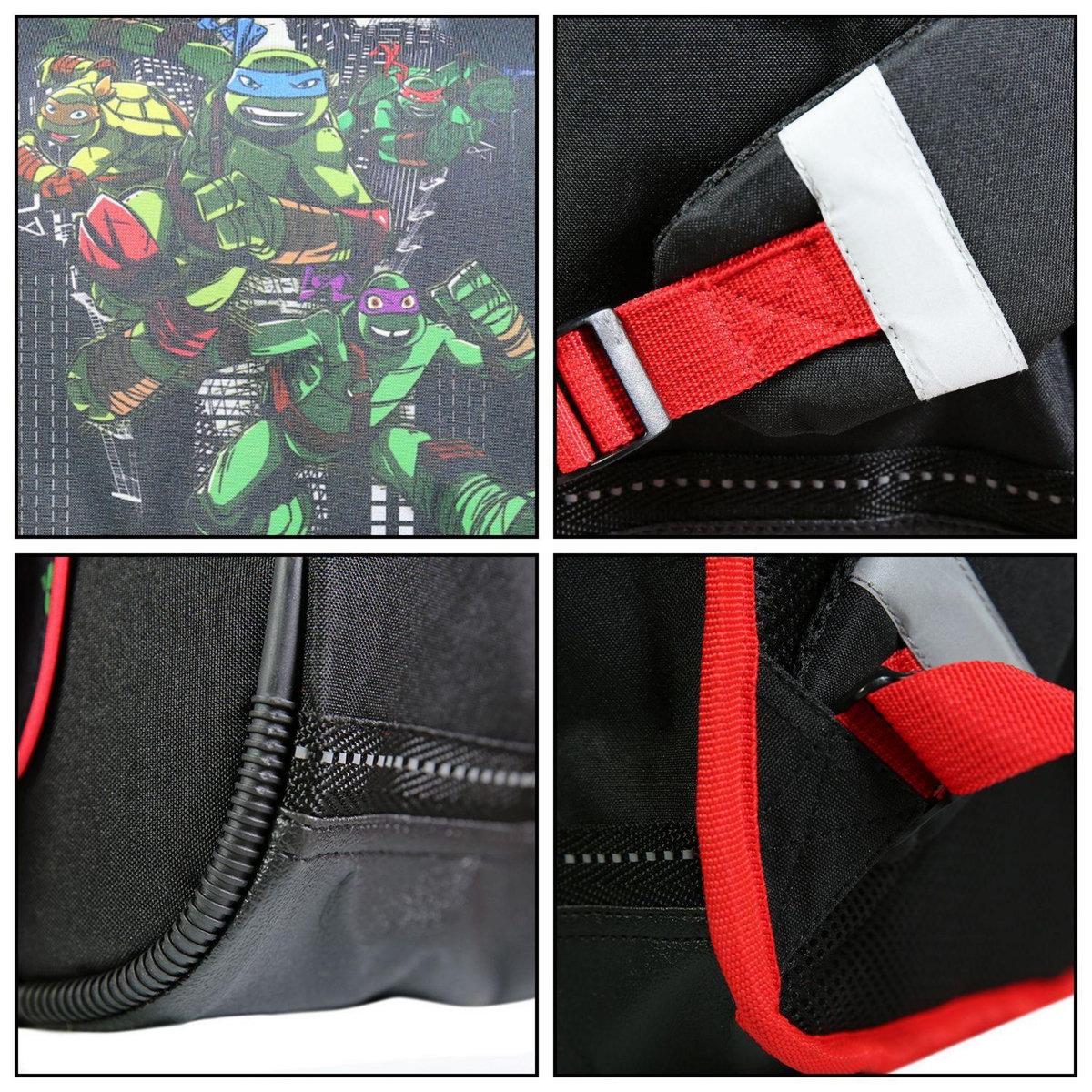 Bagtrotter BAGTROTTER Cartable 38 cm Tortues Ninja Noir