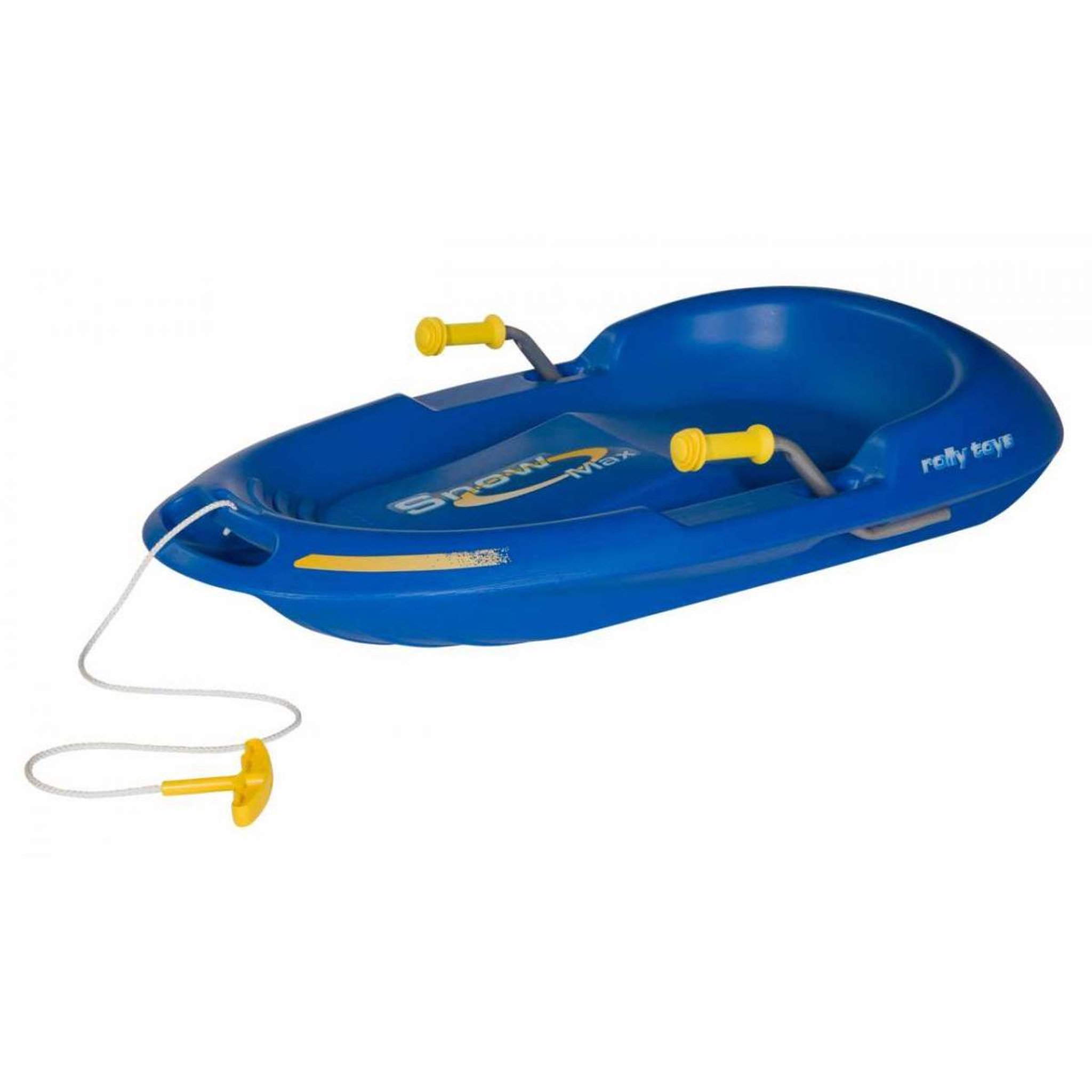 ROLLY TOYS Traineau RollySnow Max Bleu pour Enfants - Parfait pour les Neiges