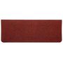 Voir la diapositive 4 : VIDAXL Tapis d'escalier auto-adhesifs 30 pcs rouge 65x24,5x3,5 cm