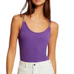 MORGAN Débardeur  Femme Morgan Dua. Coloris disponibles : Violet