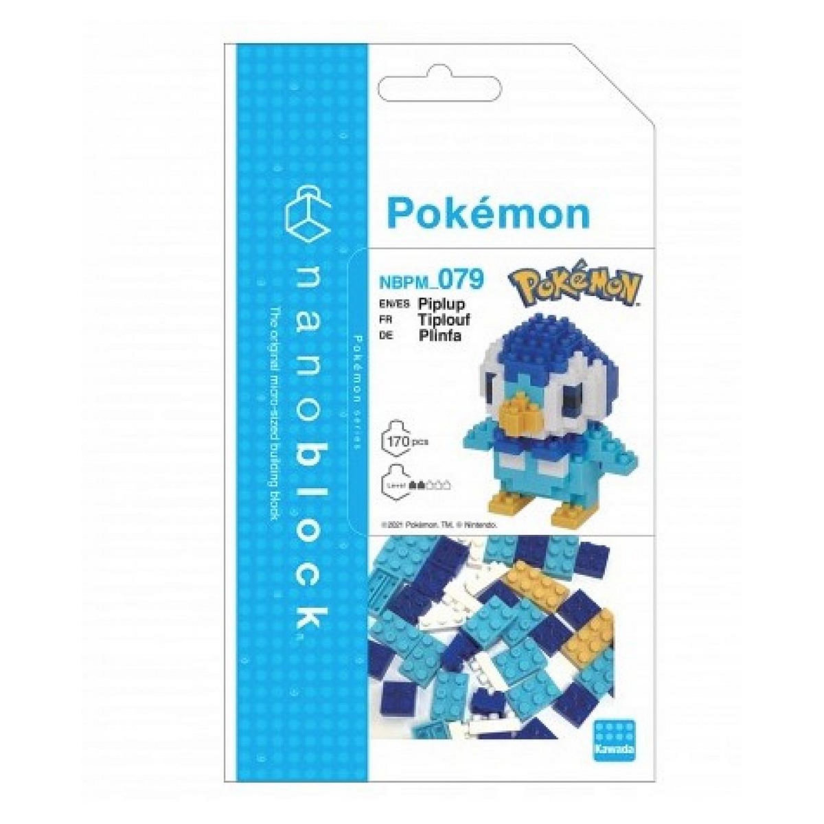 NANOBLOCK Pokemon Tiplouf 170 pcs