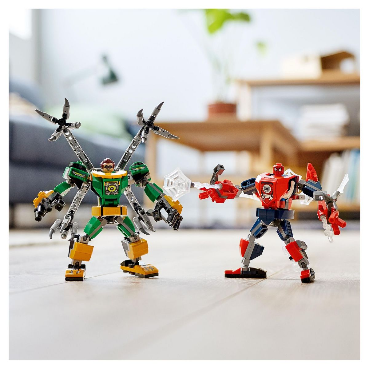 LEGO Spider-Man 76198 La bataille des robots de Spider-Man et Docteur Octopus