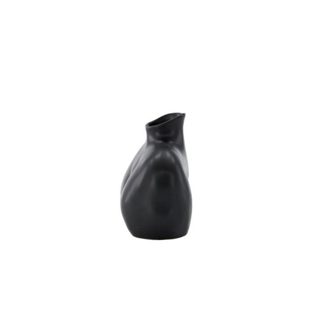 Paris Prix Vase Corps Féminin en Céramique  Harvey  17cm Noir