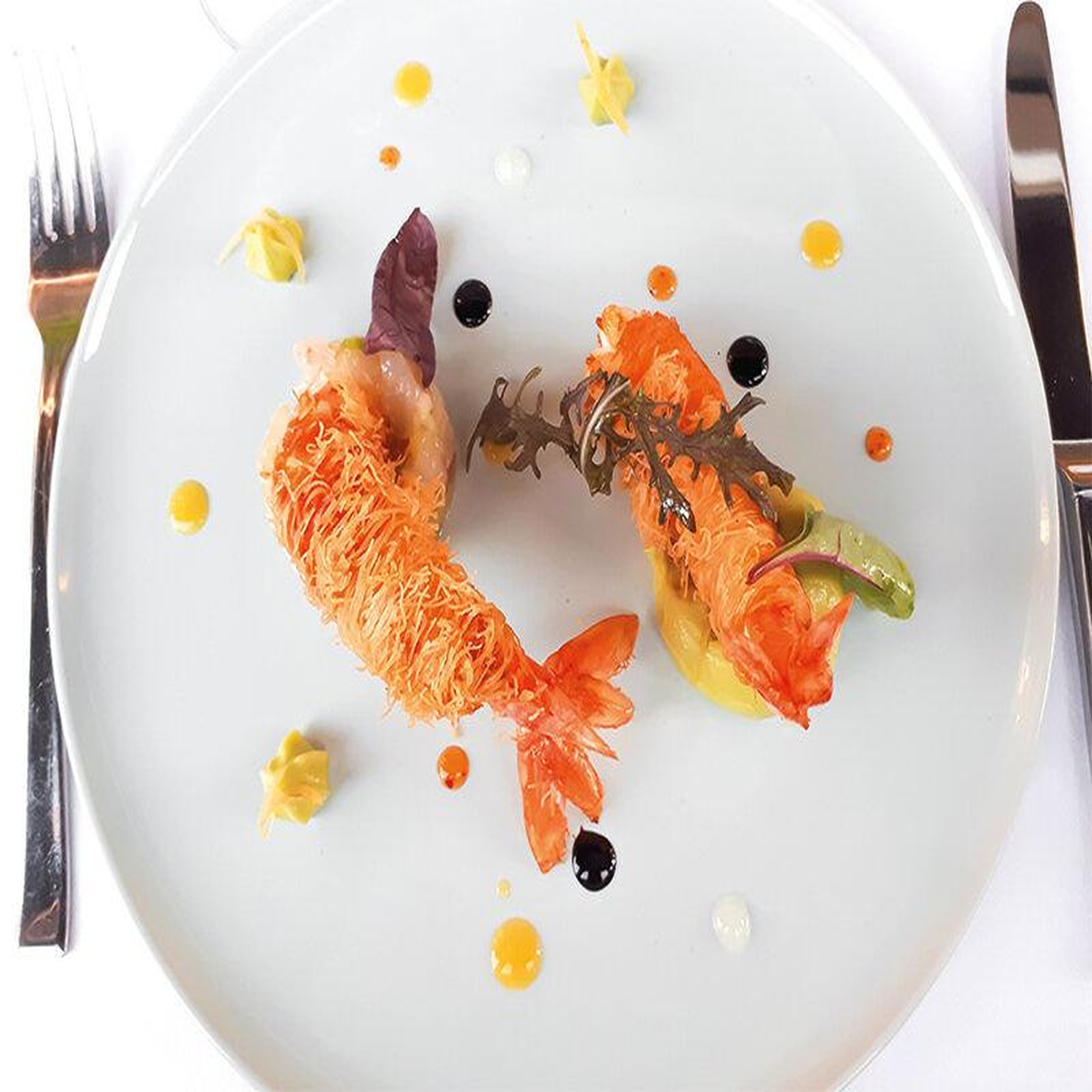 Voir la diapositive 2 : Smartbox Déjeuner gastronomique 5 plats avec champagne à antibes - coffret cadeau gastronomie