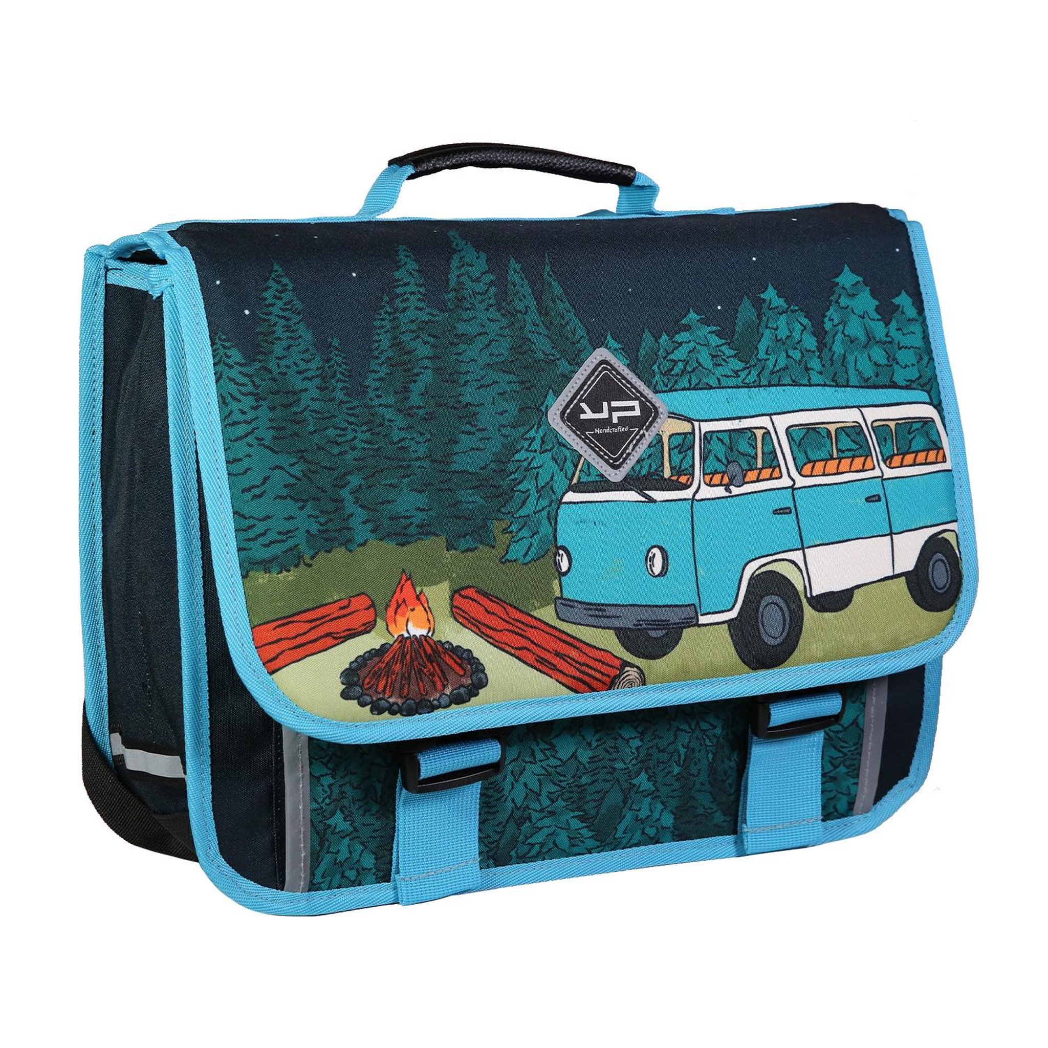 Voir la diapositive 2 : BODYPACK BODYPACK Cartable 38 cm 2 compartiments Van Life Multicolore