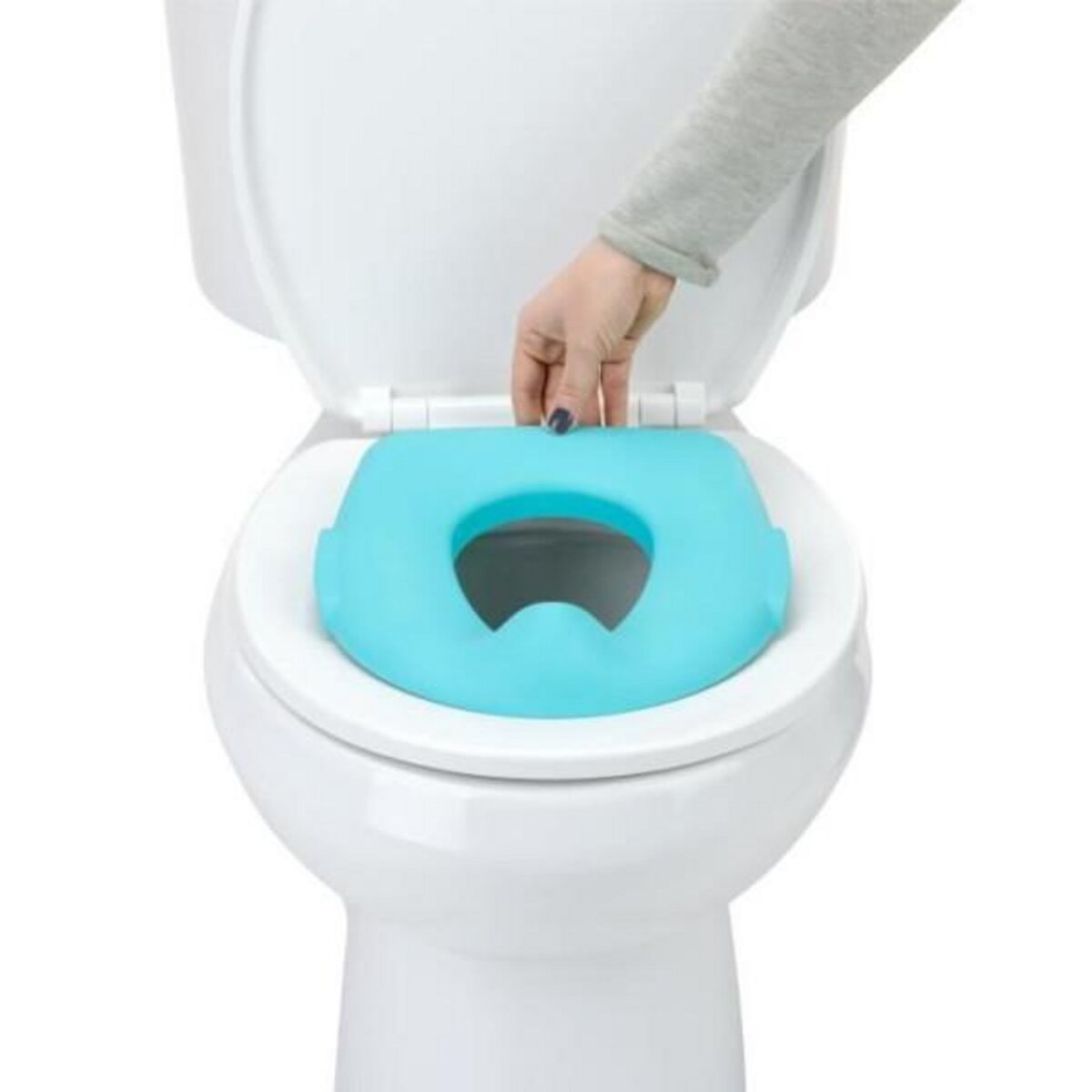 MARKET24 BABY EINSTEIN Mini Toilette enfant avec Réducteur de Toilette inclus, Chasse d'eau musicale