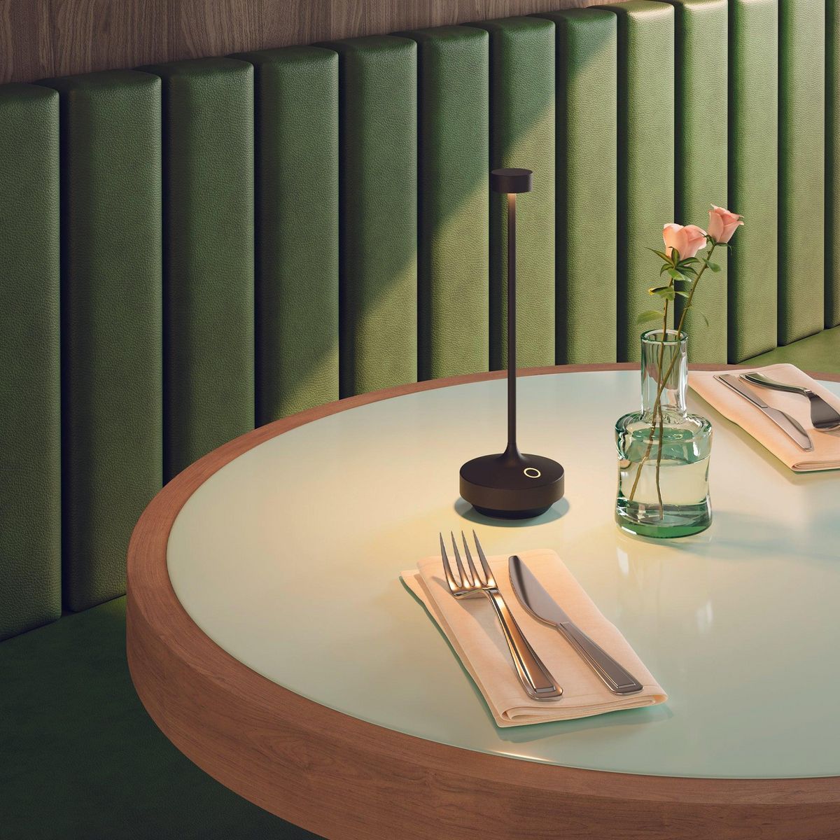 Lumisky Lampe de table sans fil LED RUBY Noir