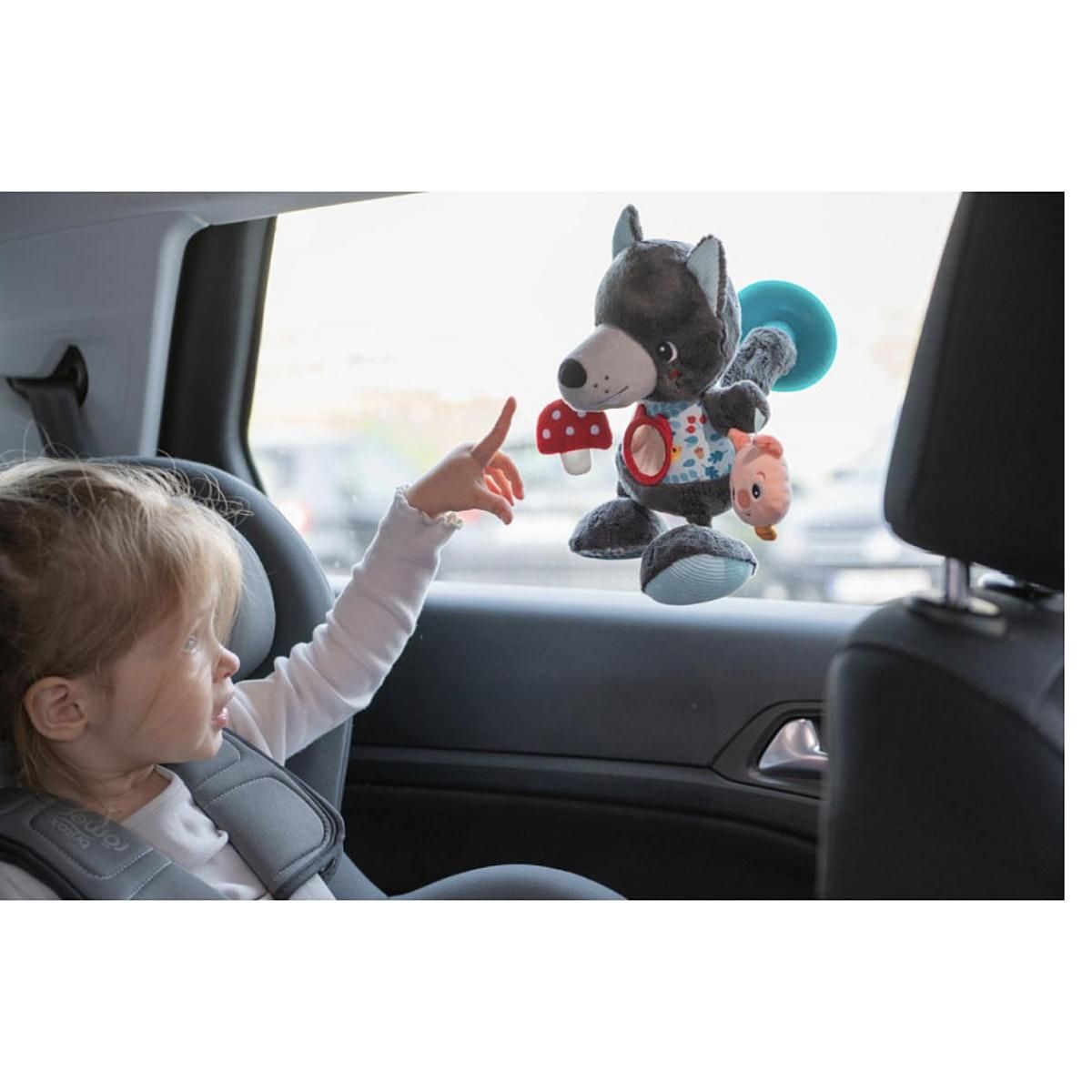 LILLIPUTIENS Peluche d'activites nomade - Louis