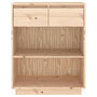 Voir la diapositive 5 : VIDAXL Armoire console 60x34x75 cm Bois de pin solide
