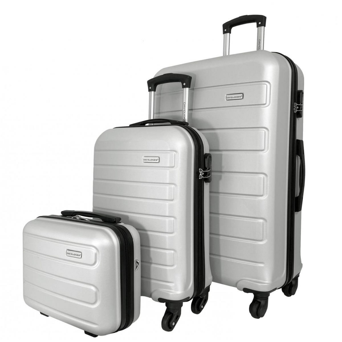 David Jones Lot 2 valises cabine et soute et vanity rigides