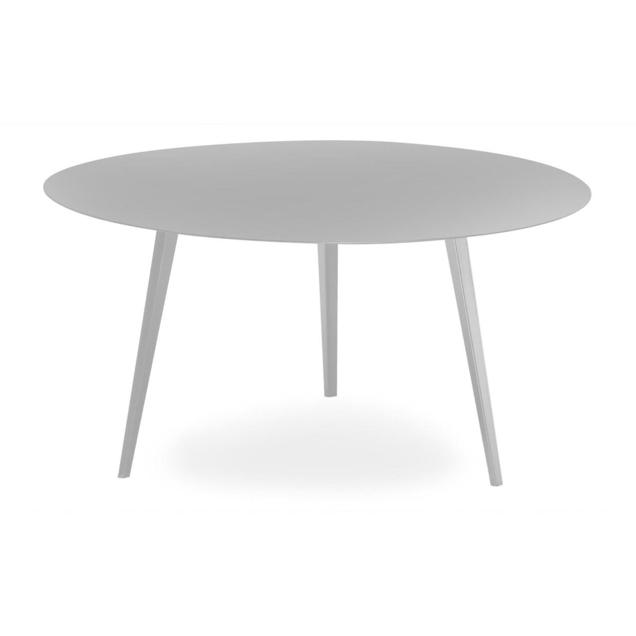 Paris Prix Table basse ronde  bimix  90cm argent