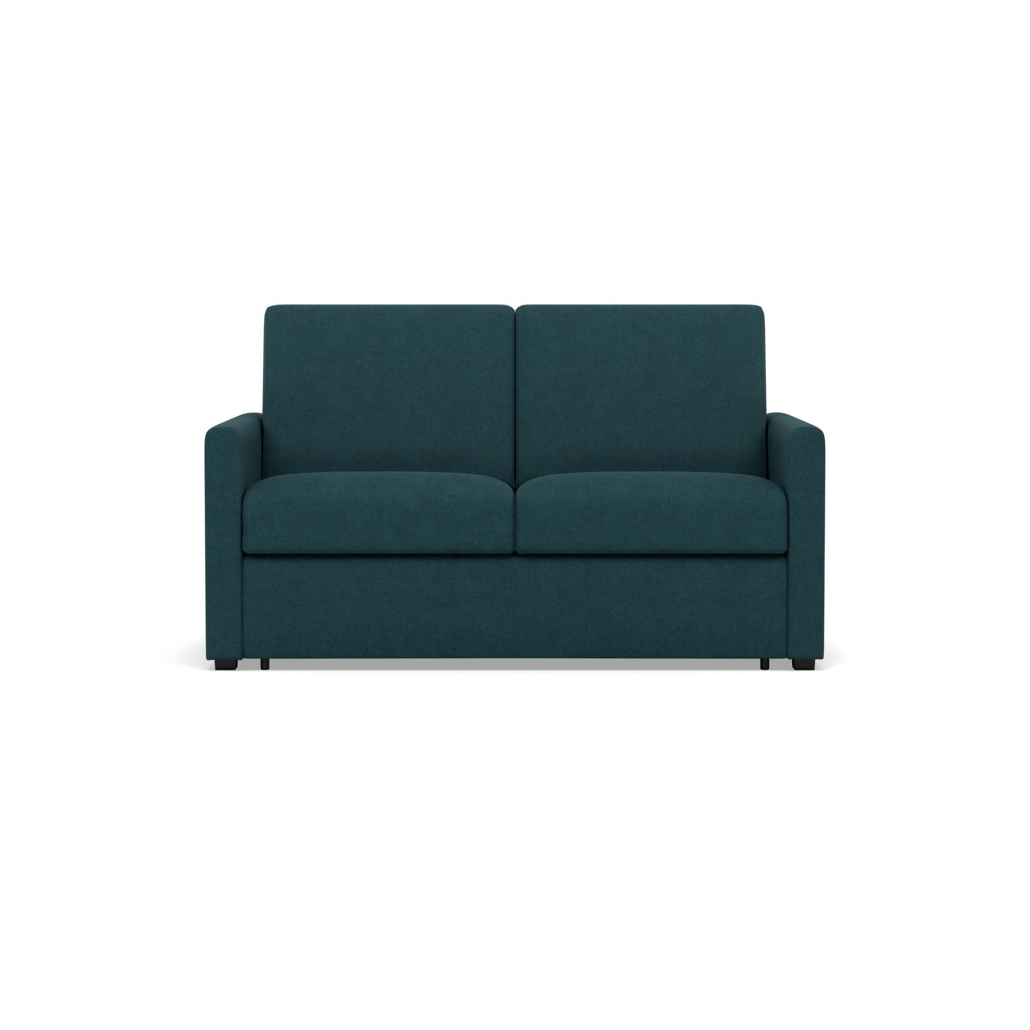 Voir la diapositive 1 : BEST MOBILIER Julia - canapé 3 places convertible express couchage quotidien 140 cm matelas 14 cm en tissu