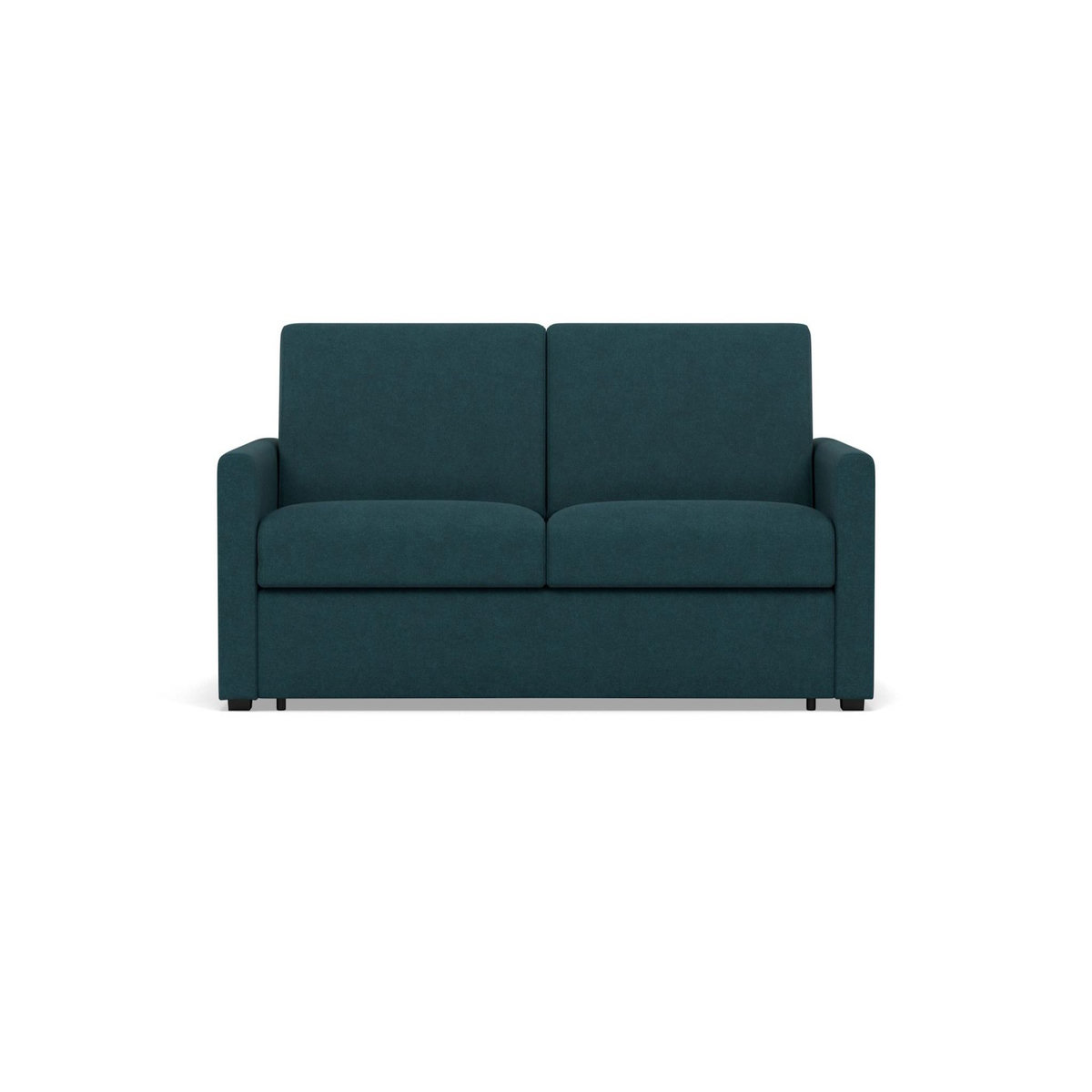 BEST MOBILIER Julia - canapé 3 places convertible express couchage quotidien 140 cm matelas 14 cm en tissu