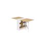 Voir la diapositive 6 : Table console extensible avec rangements L150 cm JESSIE