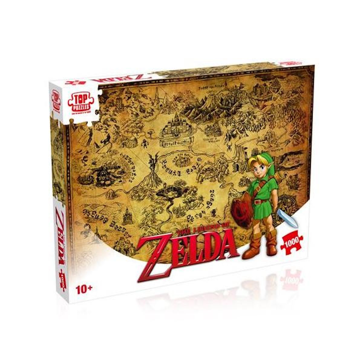 Winning Moves Puzzle 1000 pièces Winning Moves Zelda Hyrule