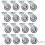 Voir la diapositive 2 : VIDAXL 144 pcs Roulettes pivotantes 50 mm