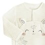 Petit Béguin Pyjama bébé mixte en velours Cap Cod
