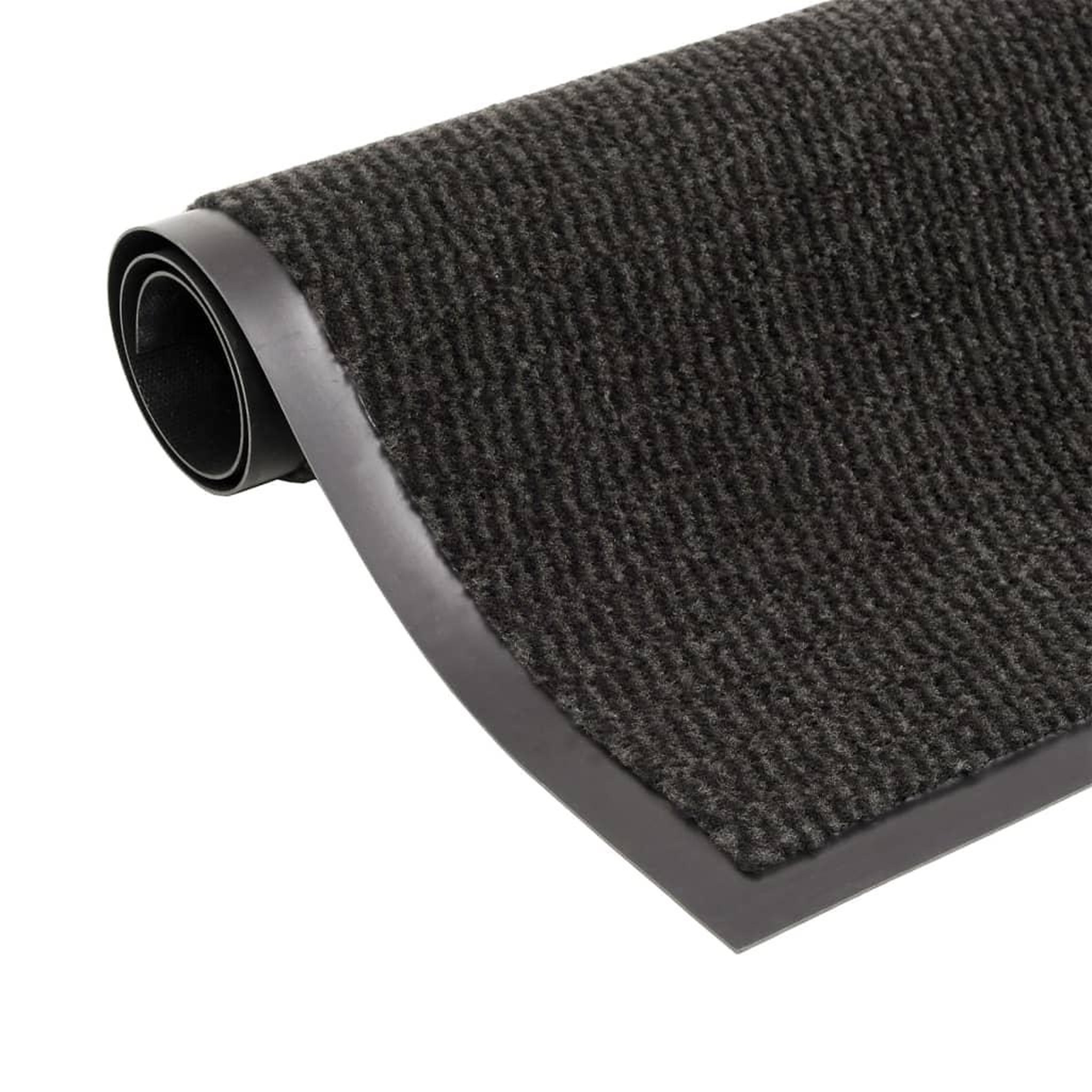 Voir la diapositive 2 : VIDAXL Paillassons rectangulaires 2 pcs 40 x 60 cm Noir