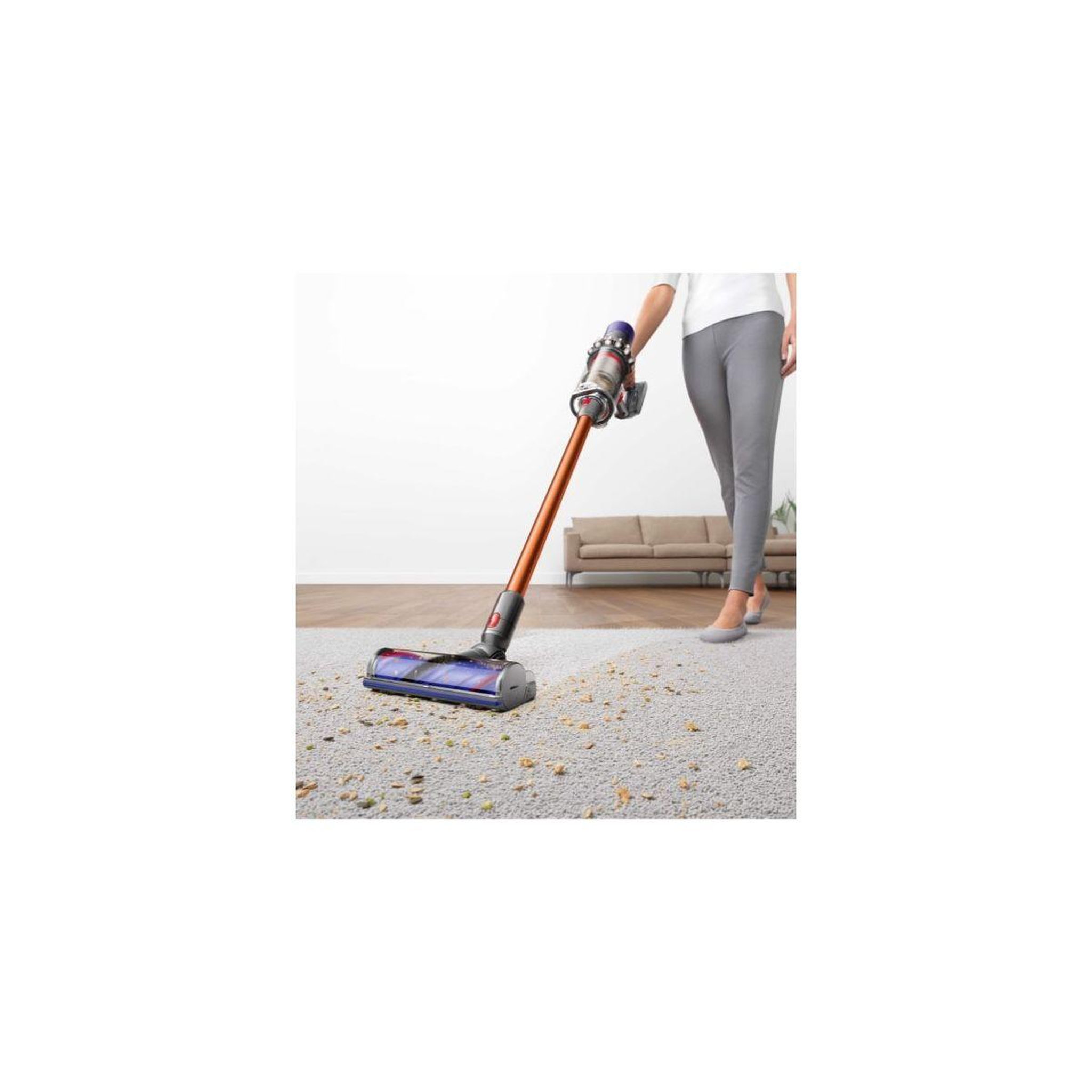 Voir la diapositive 3 : Dyson Aspirateur balai V10 Absolute