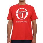 SERGIO TACCHINI T shirt  Homme Sergio Tacchini Stadium. Coloris disponibles : Rouge