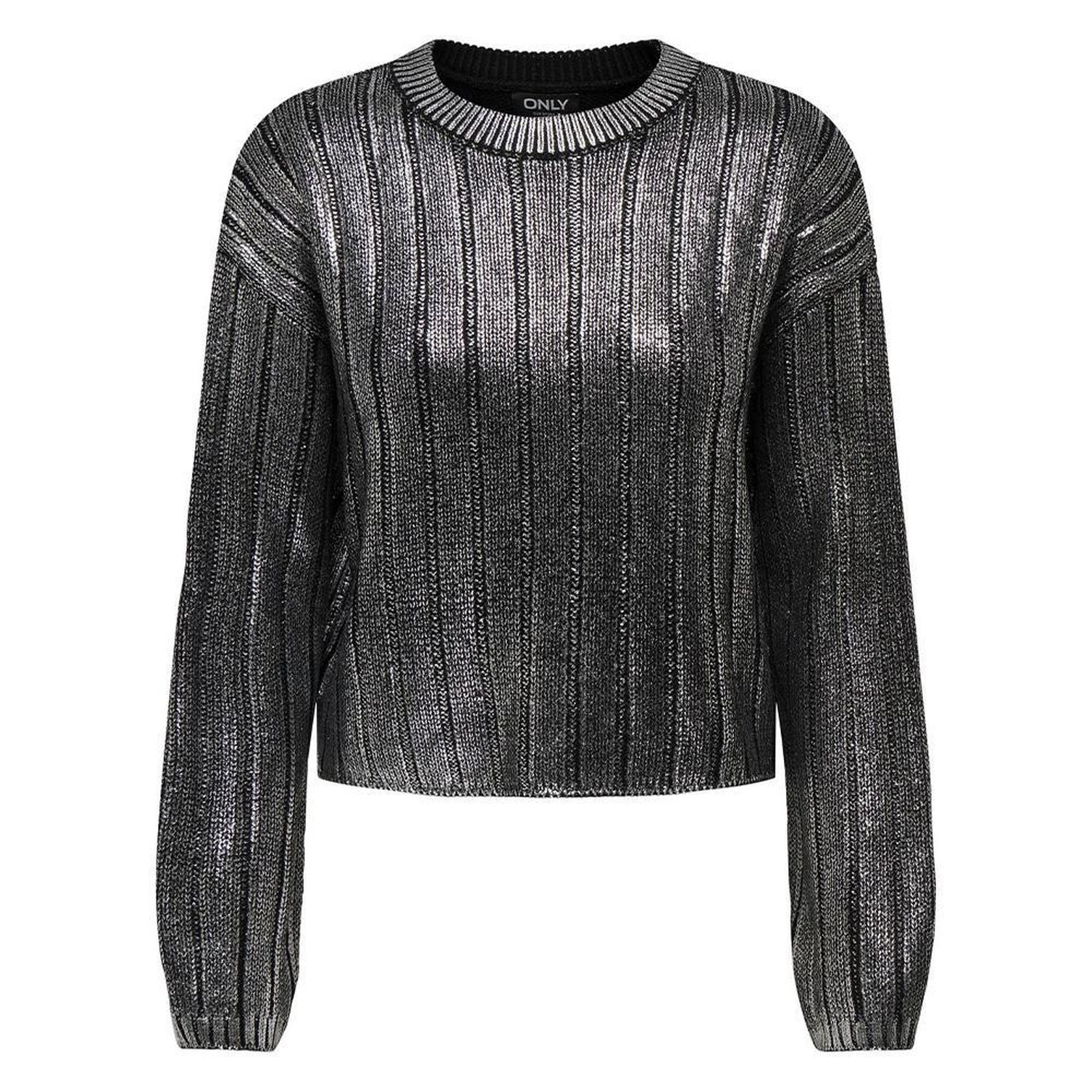 Only Pull Argenté Femme Only Kama. Coloris disponibles : Gris