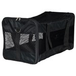 Trixie TRIXIE Cage de transport pour chiens Ryan Polyester 54x30x30 cm Noir