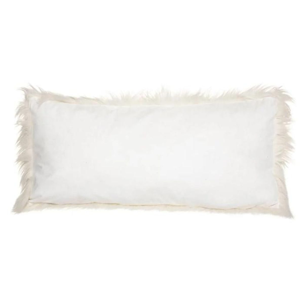 ATMOSPHERA Coussin Imitation Fourrure  Oslo  35x75cm Ivoire