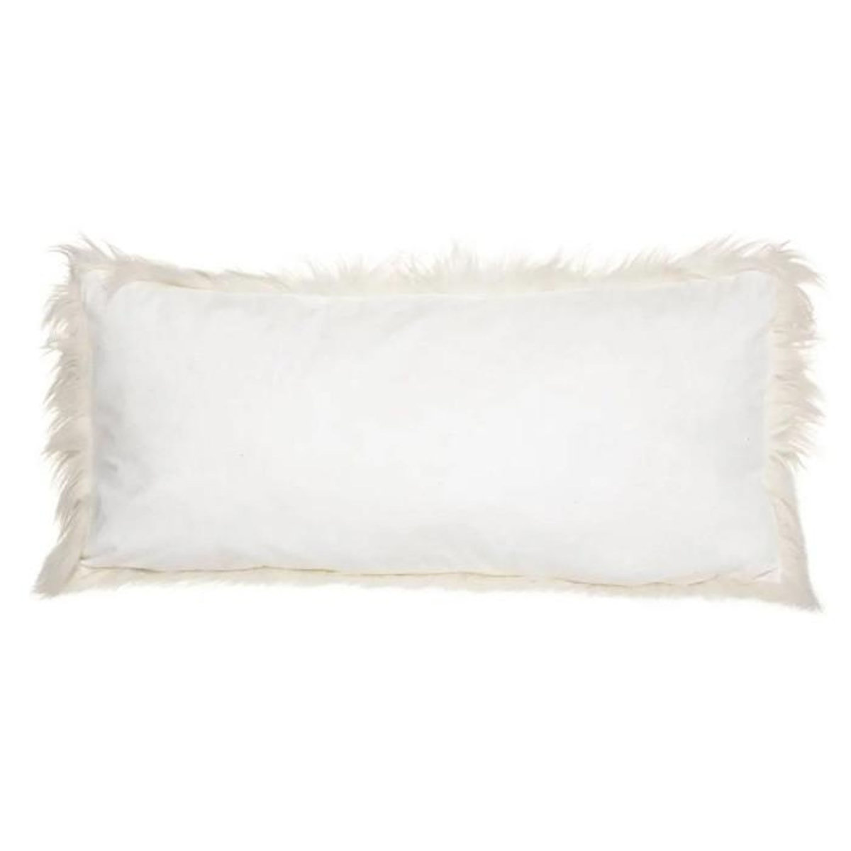 ATMOSPHERA Coussin Imitation Fourrure  Oslo  35x75cm Ivoire