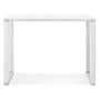 Voir la diapositive 2 : Paris Prix Bureau Design  Zaho  140cm Blanc