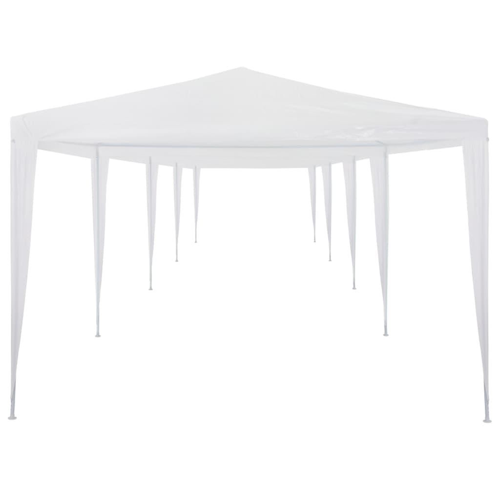 Voir la diapositive 2 : VIDAXL Tente de reception 3x12 m PE Blanc