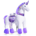 Ponycycle Licorne ride-on - violette