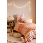 Les Ateliers du Linge Parure De Housse De Couette 100%coton 2pcs 140x200cm Louma Blush