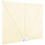 Voir la diapositive 5 : VIDAXL Auvent lateral pliable de terrasse Creme 400 x 200 cm
